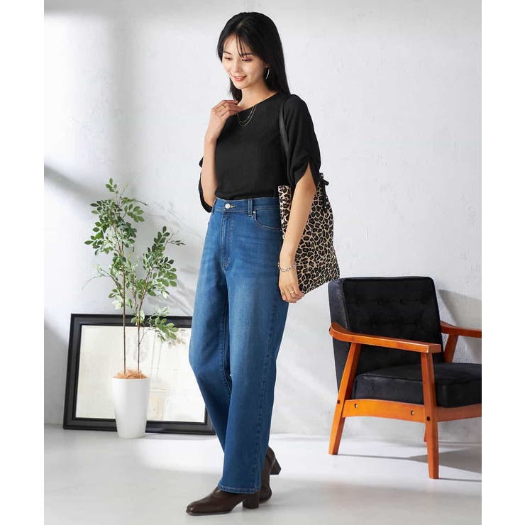 袖ギャザー楊柳カットソー | a.v.v【WOMEN】 | 詳細画像14 