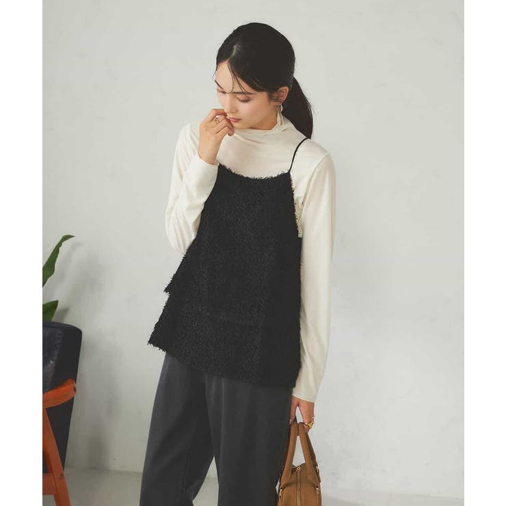 ティアードフリンジキャミソール | a.v.v【WOMEN】 | 詳細画像4 