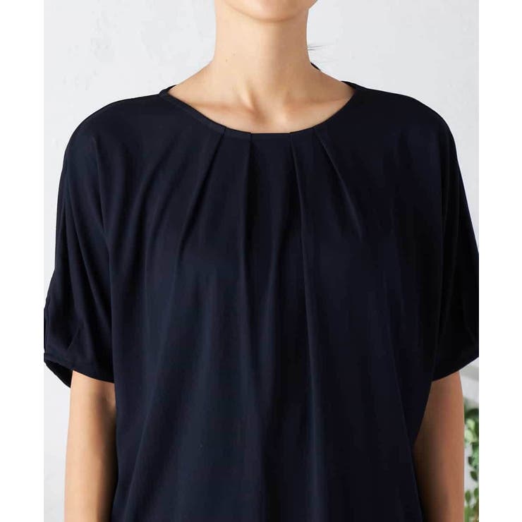 【接触冷感/UVカット/吸水速乾】タックチュニックカットソー | a.v.v【WOMEN】 | 詳細画像38 