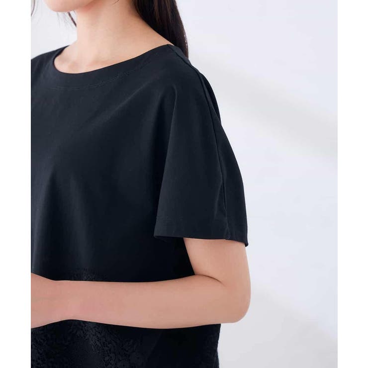ウェーブレースヘムTシャツ | a.v.v【WOMEN】 | 詳細画像55 