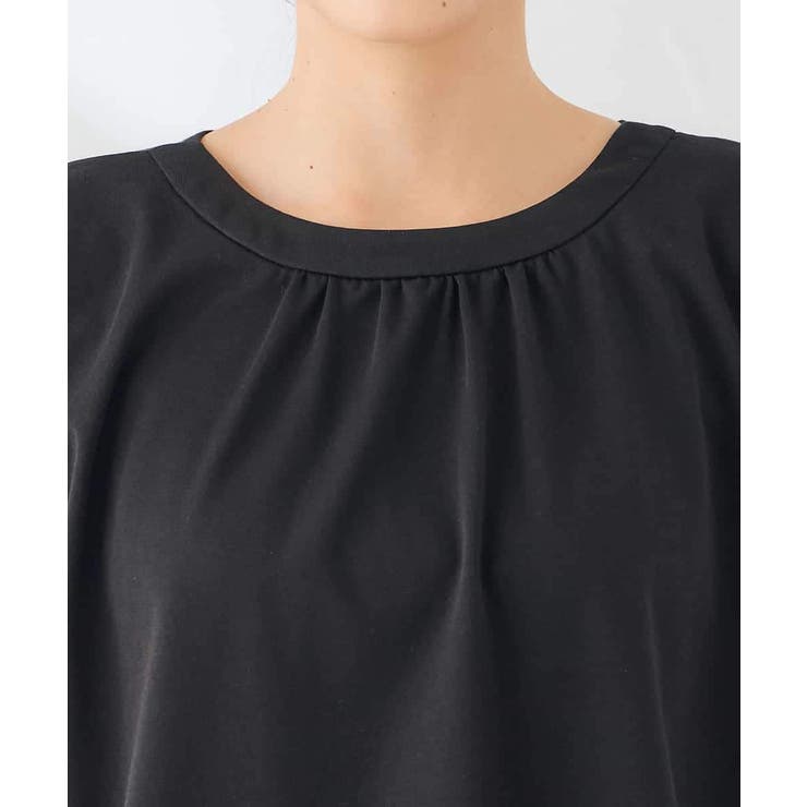 【接触冷感/UVカット】ギャザーネックフレンチカットソー | a.v.v【WOMEN】 | 詳細画像35 
