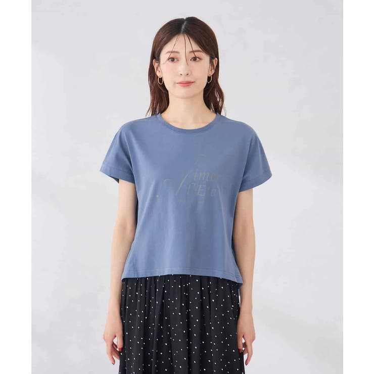 【UVカット/接触冷感】フォルムロゴＴシャツ | a.v.v【WOMEN】 | 詳細画像18 