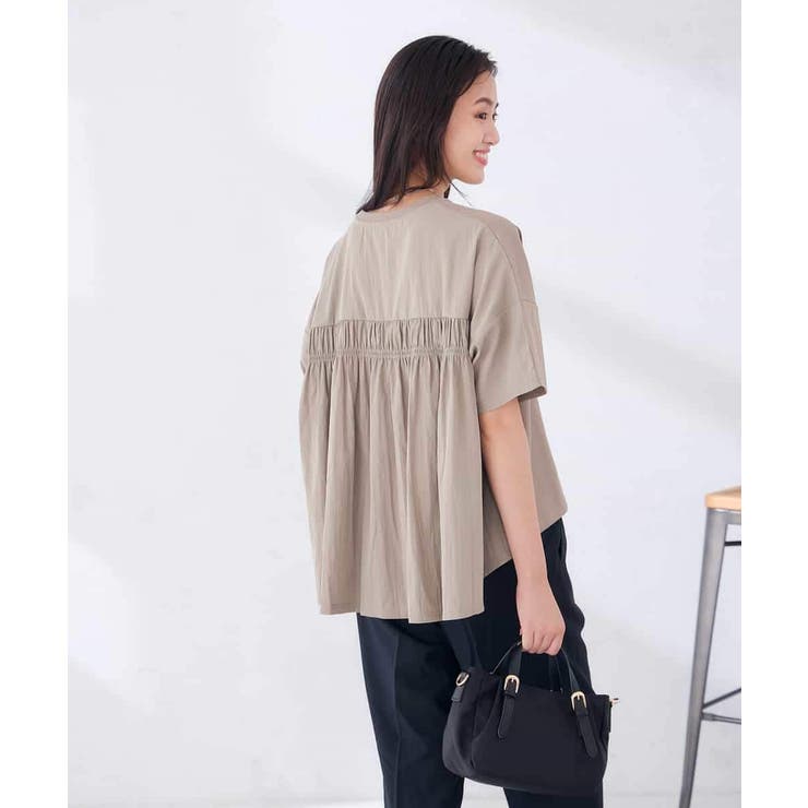 バックシャーリングTシャツ | a.v.v【WOMEN】 | 詳細画像10 