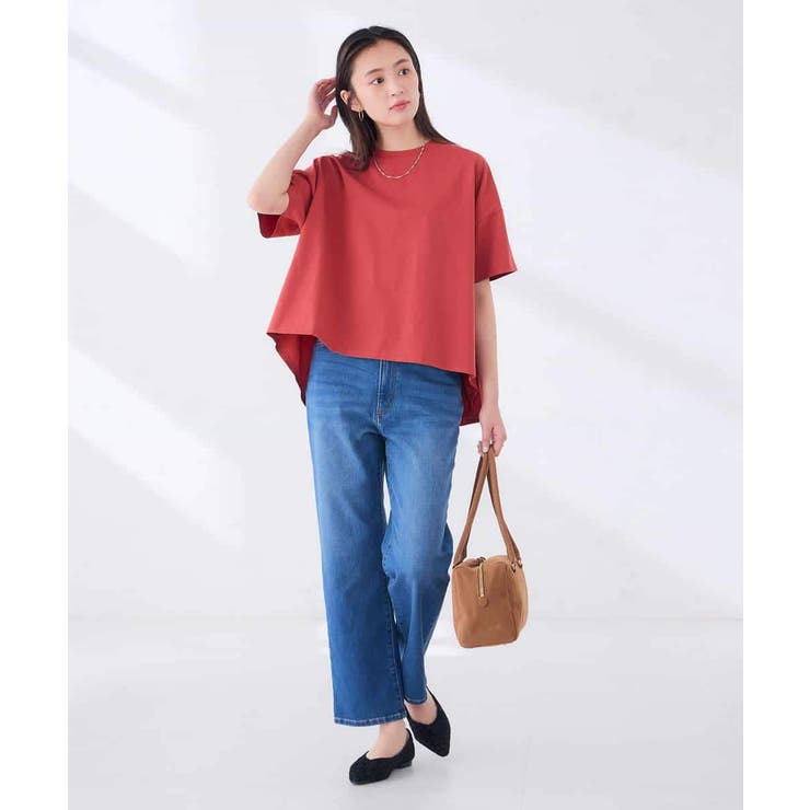 バックシャーリングTシャツ | a.v.v【WOMEN】 | 詳細画像6 