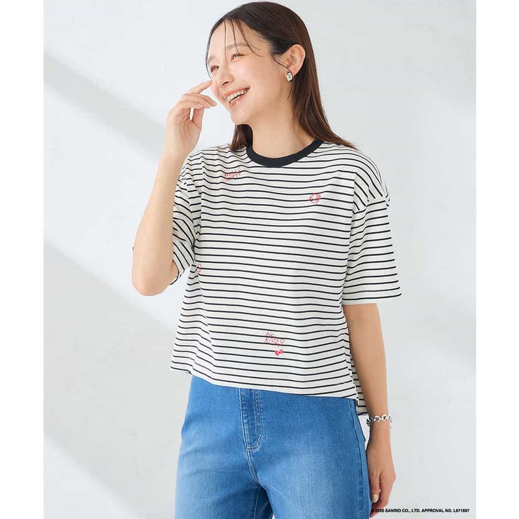HELLO KITTY クロップドTシャツ | a.v.v【WOMEN】 | 詳細画像10 