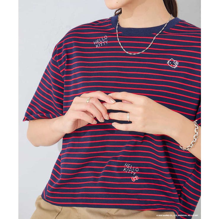 HELLO KITTY クロップドTシャツ | a.v.v【WOMEN】 | 詳細画像22 