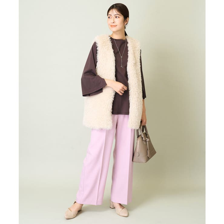 【綿100％】スリットスリーブカットソー | a.v.v【WOMEN】 | 詳細画像10 