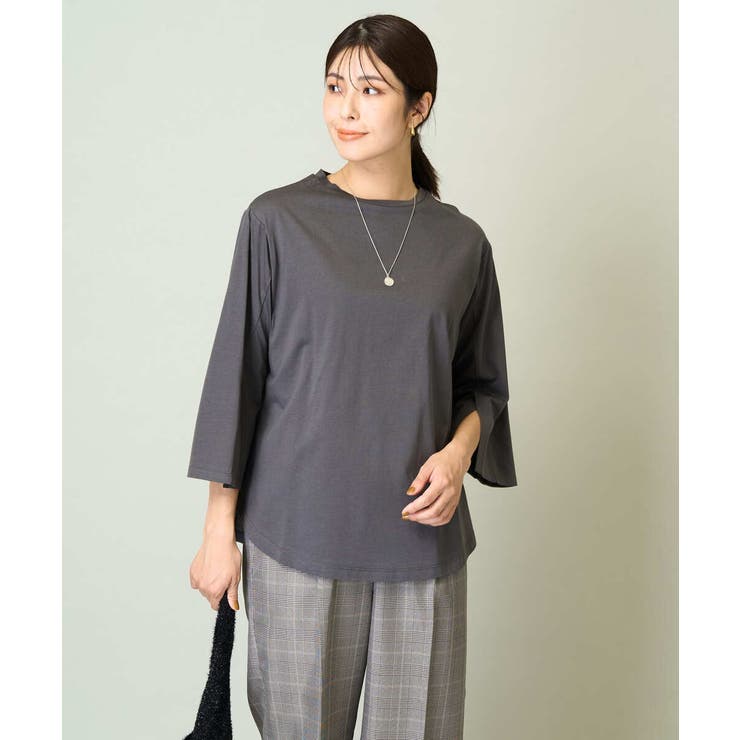【綿100％】スリットスリーブカットソー | a.v.v【WOMEN】 | 詳細画像21 