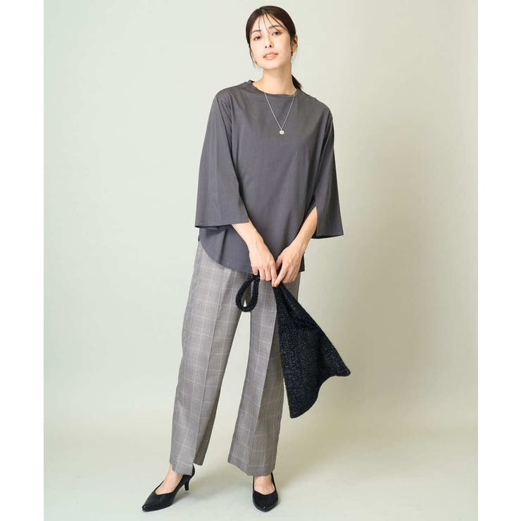 【綿100％】スリットスリーブカットソー | a.v.v【WOMEN】 | 詳細画像23 