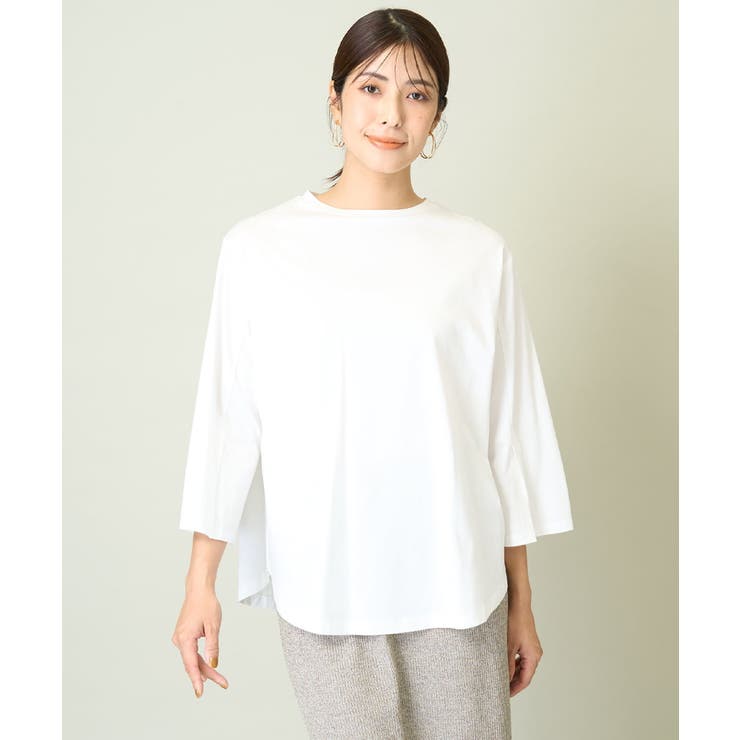 【綿100％】スリットスリーブカットソー | a.v.v【WOMEN】 | 詳細画像27 