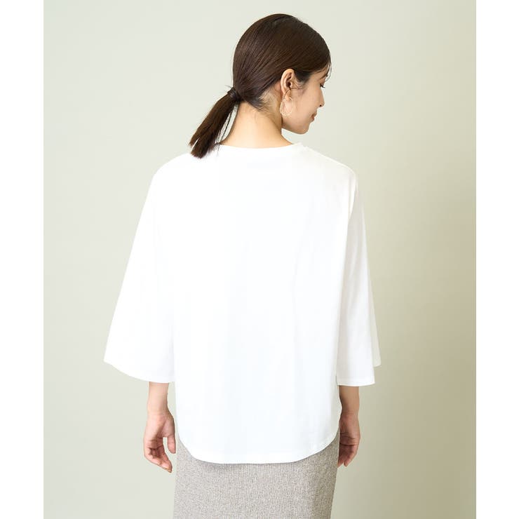 【綿100％】スリットスリーブカットソー | a.v.v【WOMEN】 | 詳細画像29 