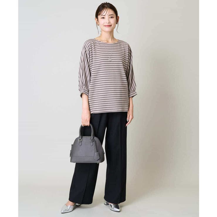 ボーダードルマントップス | a.v.v【WOMEN】 | 詳細画像16 