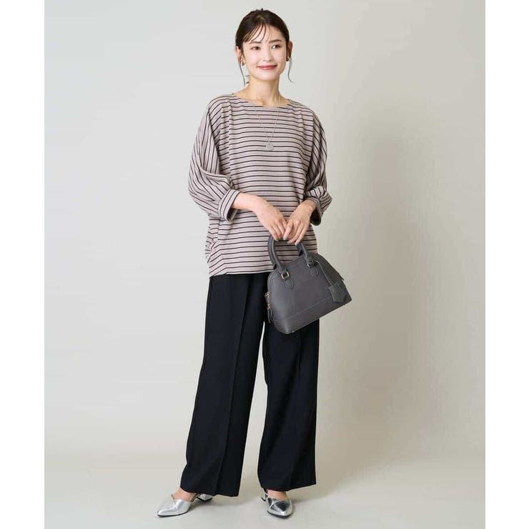 ボーダードルマントップス | a.v.v【WOMEN】 | 詳細画像17 