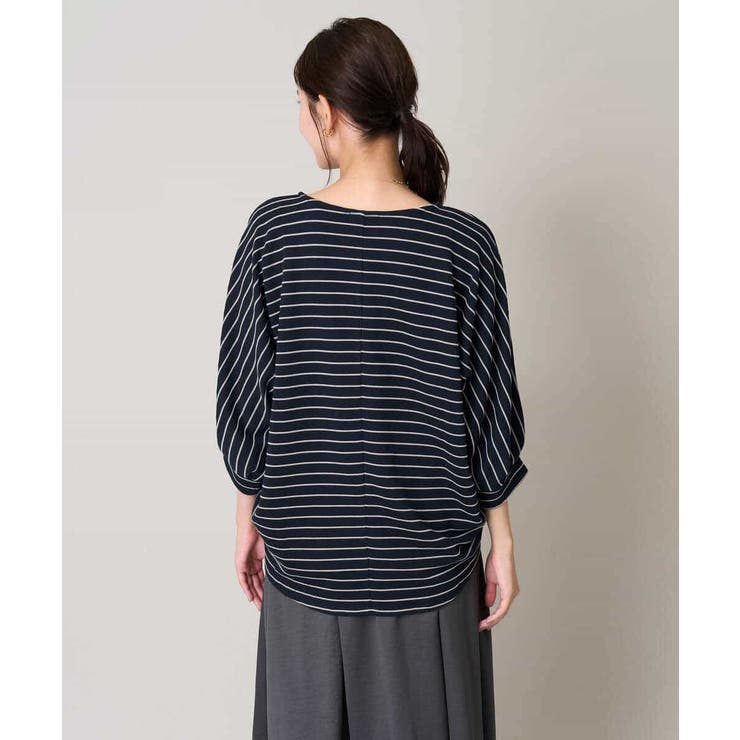 ボーダードルマントップス | a.v.v【WOMEN】 | 詳細画像22 