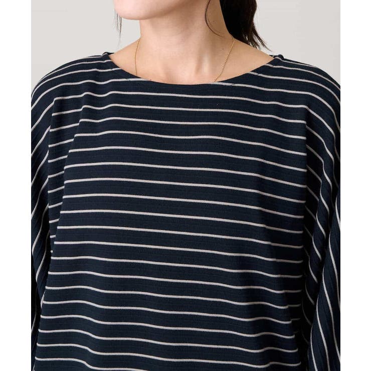 ボーダードルマントップス | a.v.v【WOMEN】 | 詳細画像23 