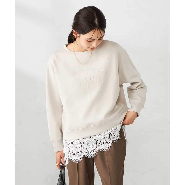 レースヘムタンクトップ | a.v.v【WOMEN】 | 詳細画像3 