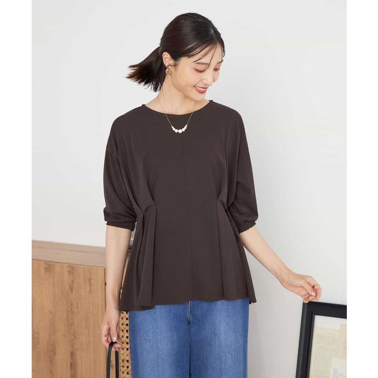 フロントタックチュニックトップス | a.v.v【WOMEN】 | 詳細画像1 
