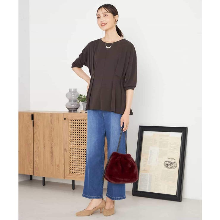 フロントタックチュニックトップス | a.v.v【WOMEN】 | 詳細画像17 