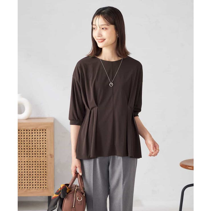 フロントタックチュニックトップス | a.v.v【WOMEN】 | 詳細画像2 