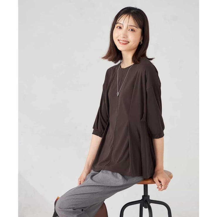 フロントタックチュニックトップス | a.v.v【WOMEN】 | 詳細画像7 