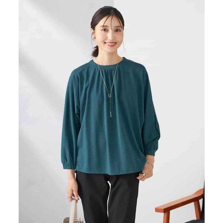 ギャザーネックドルマントップス | a.v.v【WOMEN】 | 詳細画像2 