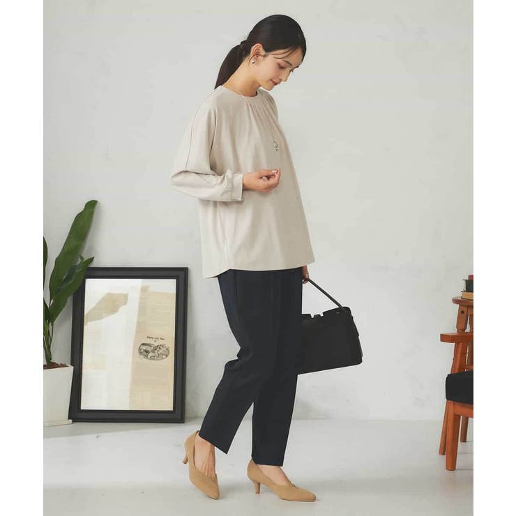 ギャザーネックドルマントップス | a.v.v【WOMEN】 | 詳細画像24 