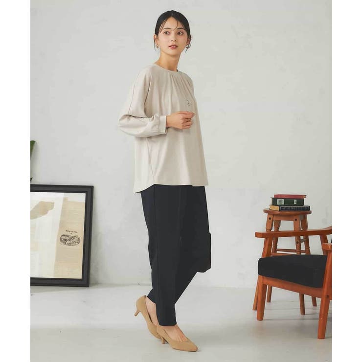 ギャザーネックドルマントップス | a.v.v【WOMEN】 | 詳細画像25 