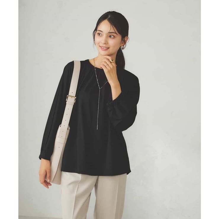 ギャザーネックドルマントップス | a.v.v【WOMEN】 | 詳細画像28 