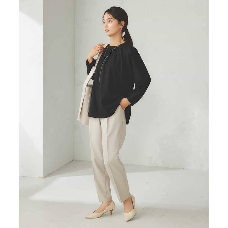 ギャザーネックドルマントップス | a.v.v【WOMEN】 | 詳細画像30 