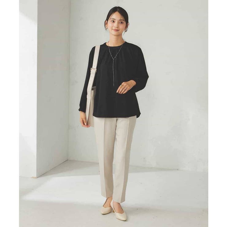 ギャザーネックドルマントップス | a.v.v【WOMEN】 | 詳細画像31 