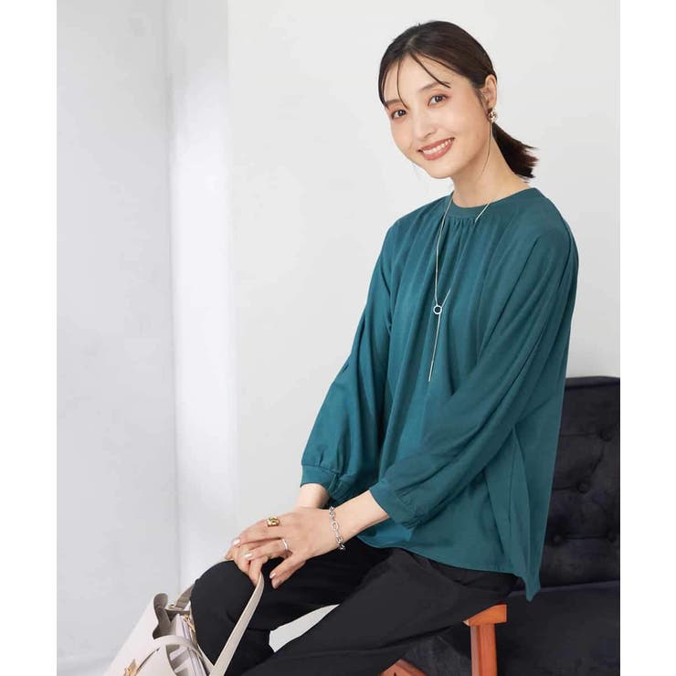 ギャザーネックドルマントップス | a.v.v【WOMEN】 | 詳細画像6 