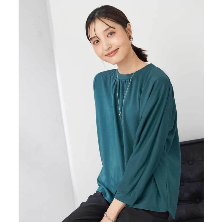 ギャザーネックドルマントップス | a.v.v【WOMEN】 | 詳細画像8 