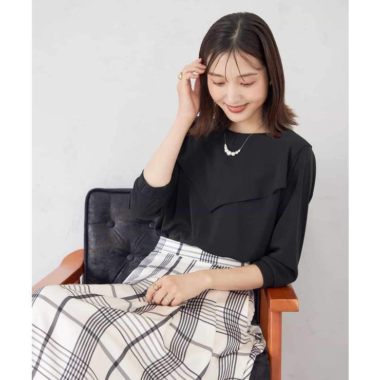 シアーラッフルトップス | a.v.v【WOMEN】 | 詳細画像26 