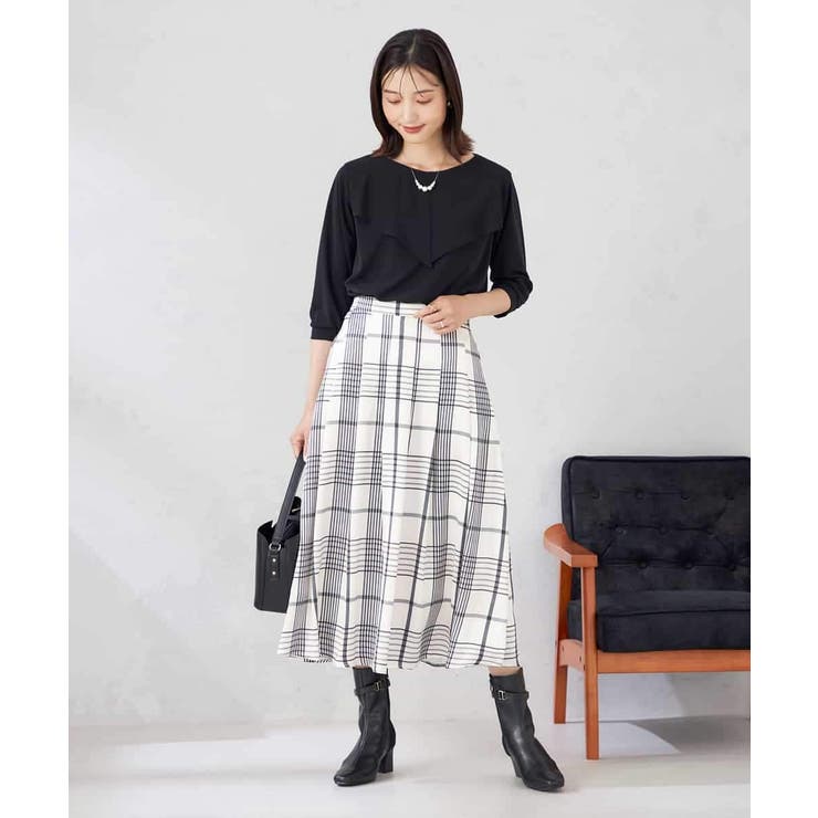 シアーラッフルトップス | a.v.v【WOMEN】 | 詳細画像27 