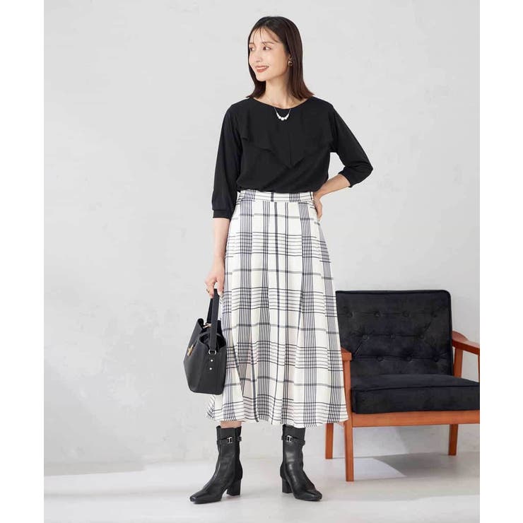 シアーラッフルトップス | a.v.v【WOMEN】 | 詳細画像28 