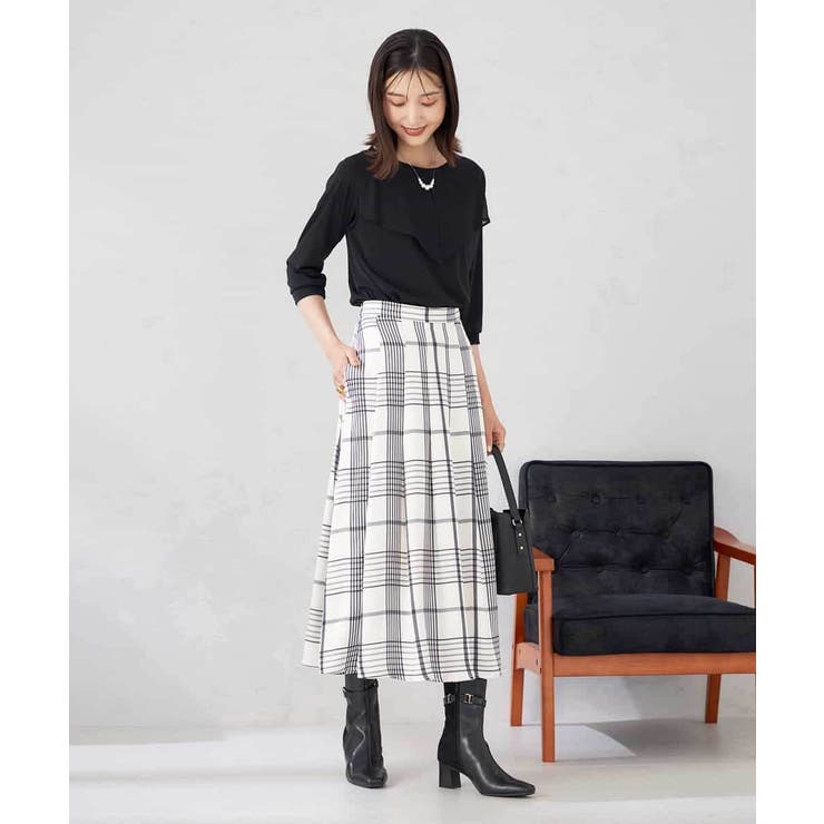 シアーラッフルトップス | a.v.v【WOMEN】 | 詳細画像29 