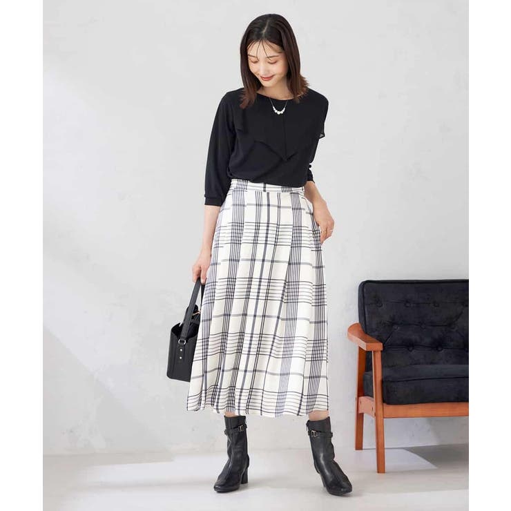 シアーラッフルトップス | a.v.v【WOMEN】 | 詳細画像30 