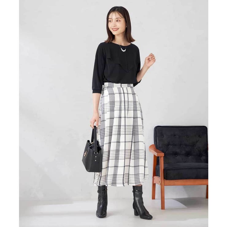 シアーラッフルトップス | a.v.v【WOMEN】 | 詳細画像31 