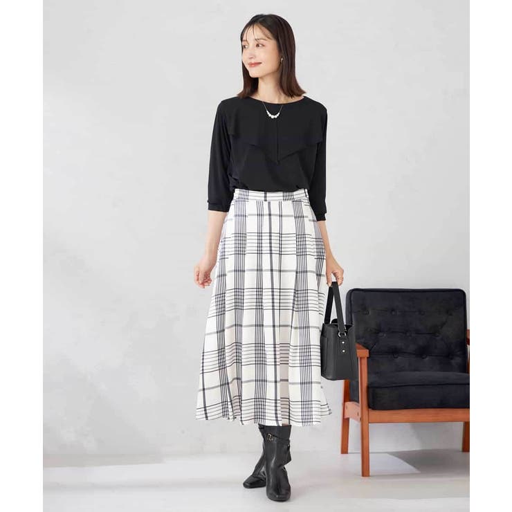 シアーラッフルトップス | a.v.v【WOMEN】 | 詳細画像32 