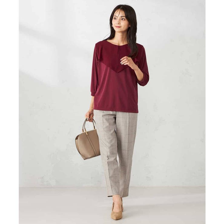 シアーラッフルトップス | a.v.v【WOMEN】 | 詳細画像7 