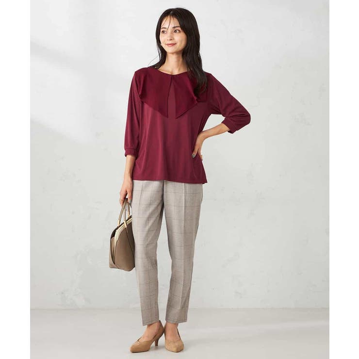 シアーラッフルトップス | a.v.v【WOMEN】 | 詳細画像8 