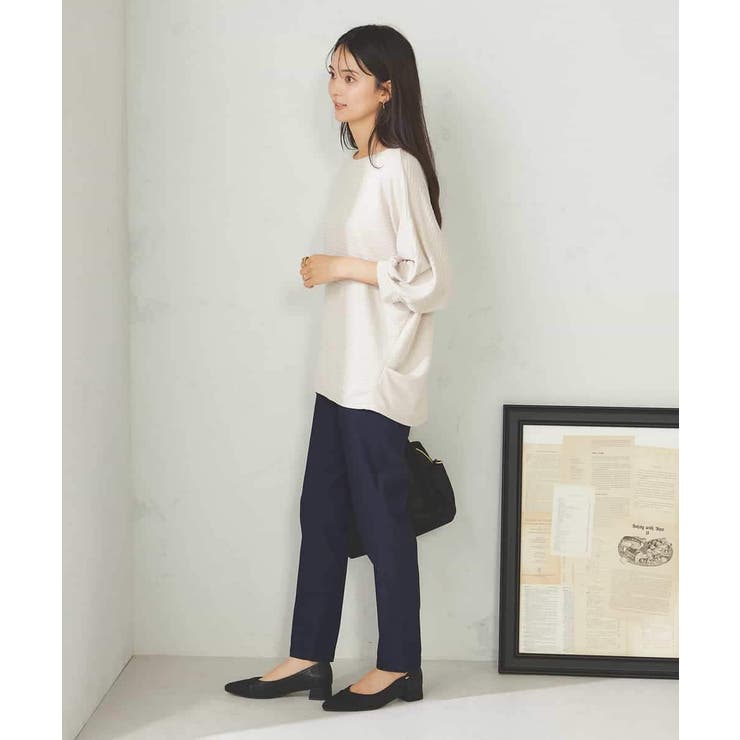 ボーダードルマントップス | a.v.v【WOMEN】 | 詳細画像24 