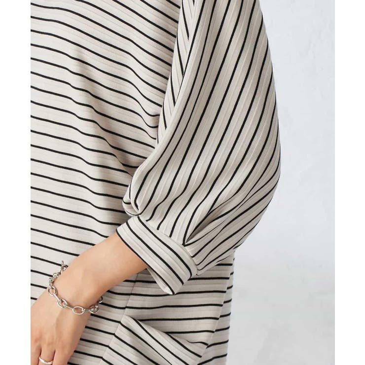 ボーダードルマントップス | a.v.v【WOMEN】 | 詳細画像34 