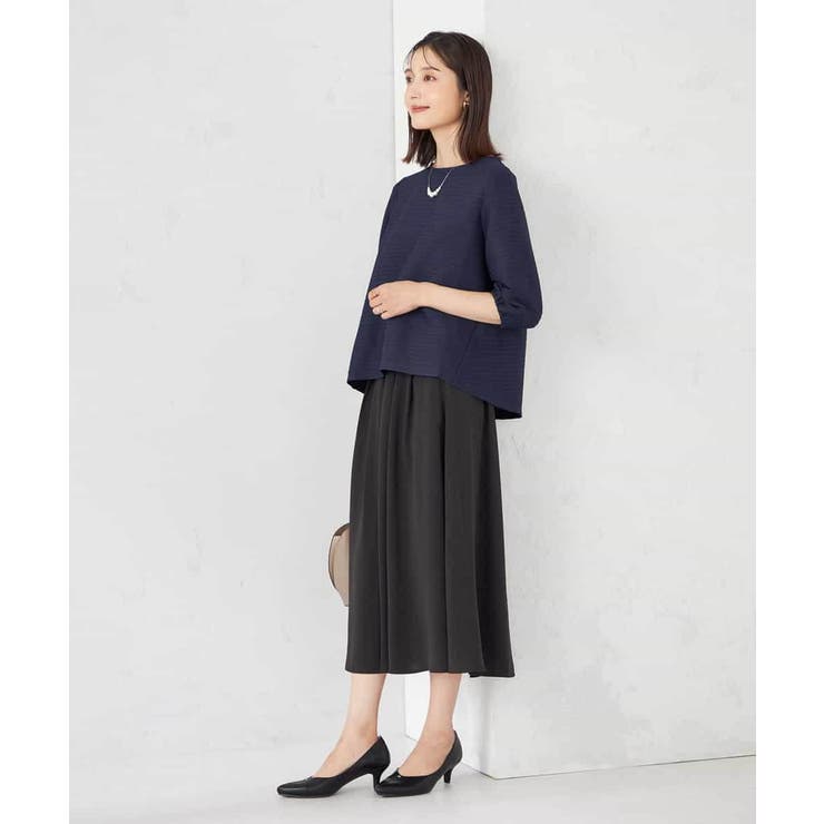 ピンタックボーダークロップドトップス | a.v.v【WOMEN】 | 詳細画像11 