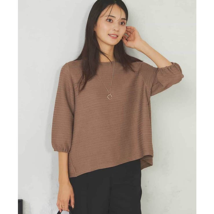 ピンタックボーダークロップドトップス | a.v.v【WOMEN】 | 詳細画像16 