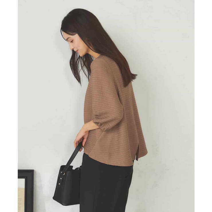 ピンタックボーダークロップドトップス | a.v.v【WOMEN】 | 詳細画像19 