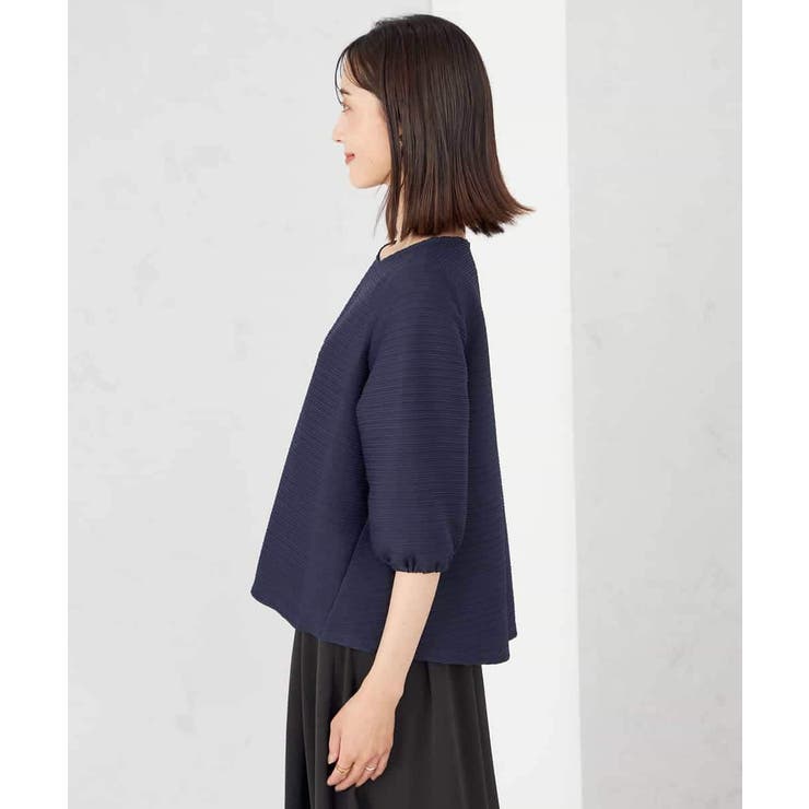 ピンタックボーダークロップドトップス | a.v.v【WOMEN】 | 詳細画像29 