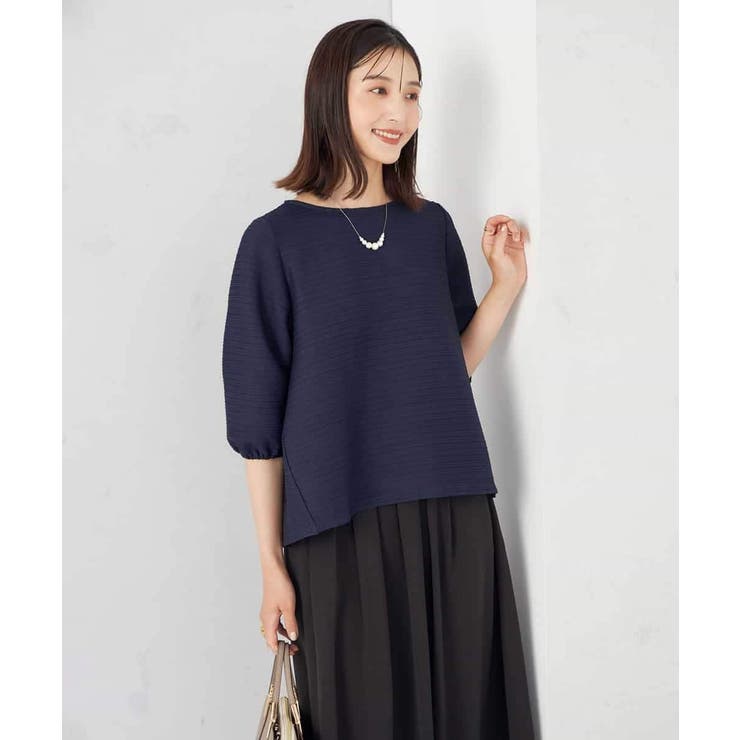 ピンタックボーダークロップドトップス | a.v.v【WOMEN】 | 詳細画像9 