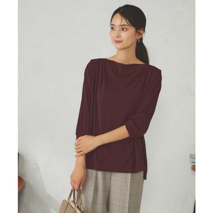 ドレープネックトップス | a.v.v【WOMEN】 | 詳細画像2 