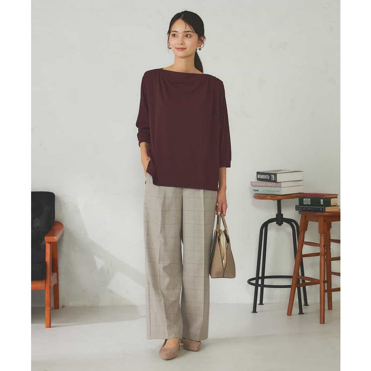 ドレープネックトップス | a.v.v【WOMEN】 | 詳細画像5 